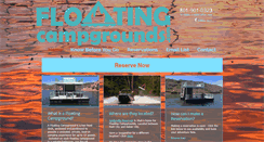 Desktop Screenshot of floatingcampgrounds.com